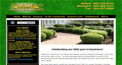 Desktop Screenshot of fairfieldcountylandscapinginc.com